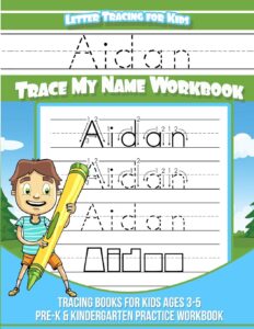 Aiden Printable Tracing Name