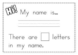 Free Name Tracing Booklet Printables Worksheets