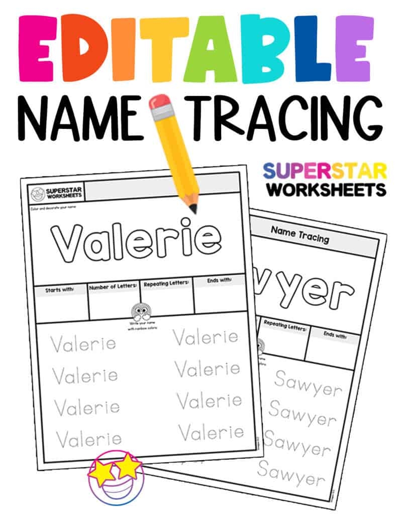 Free Name Tracing Worksheets Pdf