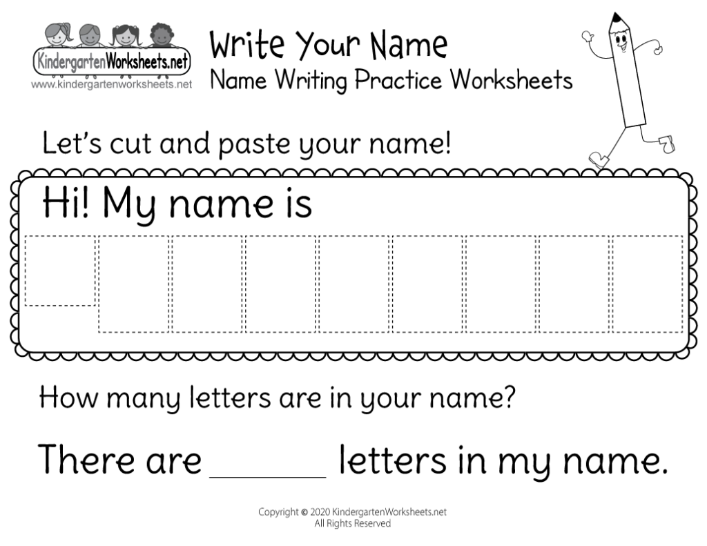 Tracing My Name Printables Worksheets Name Tracing Printable