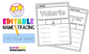 Tracing Your Name Printables Worksheets
